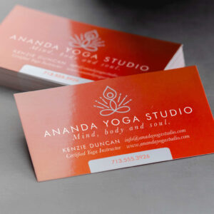 Business Cards | Gloss, UV Coating